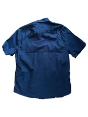 Vorschaubild 2 von Herren Kurzarmhemd Blau Gr. 54/XXL Casual