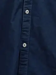 Vorschaubild 5 von Herren Kurzarmhemd Blau Gr. 54/XXL Casual
