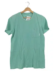 Vorschaubild 1 von Denim Herren T-Shirt Gr. S Türkis Slim Fit Baumwolle