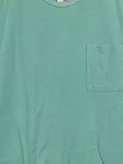 Vorschaubild 4 von Denim Herren T-Shirt Gr. S Türkis Slim Fit Baumwolle