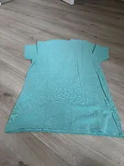 Vorschaubild 3 von Denim Herren T-Shirt Gr. S Türkis Slim Fit Baumwolle