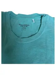 Vorschaubild 6 von Denim Herren T-Shirt Gr. S Türkis Slim Fit Baumwolle