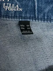 Vorschaubild 4 von Sarah Skinny Jeans Damen Gr. 50 Blau Destroyed Look