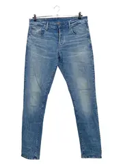 Vorschaubild 1 von Herren Jeans Regular Fit W33 L36 Blau Denim Hose