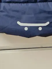 Vorschaubild 5 von Kinder Winterjacke Gr. 146 Blau Steppjacke Kapuze Outdoor