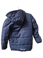 Vorschaubild 2 von Kinder Winterjacke Gr. 146 Blau Steppjacke Kapuze Outdoor