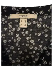 Vorschaubild 3 von Sommerkleid Blumenmuster Midikleid Damen Gr. 42/XL Blau Viskose