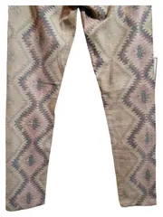 Vorschaubild 5 von Royal Chicks Damen Stoffhose Ethno Muster Boho Beige Gr. S/36