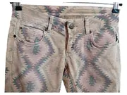 Vorschaubild 3 von Royal Chicks Damen Stoffhose Ethno Muster Boho Beige Gr. S/36