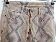 Vorschaubild 15 von Royal Chicks Damen Stoffhose Ethno Muster Boho Beige Gr. S/36