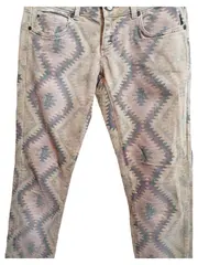 Vorschaubild 6 von Royal Chicks Damen Stoffhose Ethno Muster Boho Beige Gr. S/36
