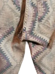 Vorschaubild 9 von Royal Chicks Damen Stoffhose Ethno Muster Boho Beige Gr. S/36
