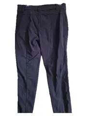 Vorschaubild 2 von Damen Stoffhose Gr. 38 Blau Elegant Viskose Reißverschlusstaschen