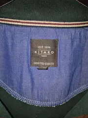 Vorschaubild 4 von Herren Pullover Troyer Baumwolle Gr. 56 XL Grün Freizeit