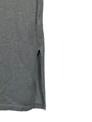 Vorschaubild 2 von Damen Strickkleid Rollkragen Langarm Grau Gr. L Midikleid