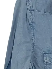 Vorschaubild 2 von Jeanshemd Damen Gr. M Blau Langarm Denim Hemdbluse