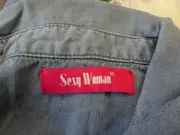 Vorschaubild 5 von Jeanshemd Damen Gr. M Blau Langarm Denim Hemdbluse