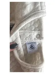 Vorschaubild 6 von Mädchen Kleid Gr. 104 Tüllrock Glitzer Beige Festlich