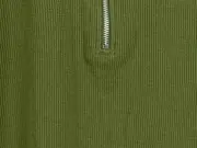 Vorschaubild 6 von Herren Pullover Langarm Reißverschluss Grün Gr. 42