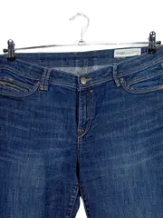 Vorschaubild 2 von Damen Jeans Straight Leg Blau Baumwolle Stretch W31 L33