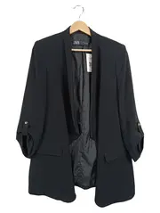 Vorschaubild 1 von Damen Blazer Schwarz Gr. 38/M Business 3/4-Arm Elegant
