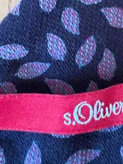 Vorschaubild 4 von Kleid Damen Gr. 36 Sommerkleid Blau Viskose Muster Freizeitkleid