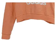 Vorschaubild 4 von Damen Crop Hoodie Kapuzenpullover Orange Logo Gr. S 36