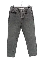 Vorschaubild 1 von Denim Studio Damen Jeans Regular Fit Grau W29 L28 100% Baumwolle