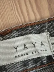 Vorschaubild 5 von Denim Studio Damen Jeans Regular Fit Grau W29 L28 100% Baumwolle