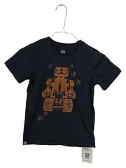 Vorschaubild 1 von Kinder T-Shirt Roboter Motiv Gr. 128 Schwarz Kurzarm