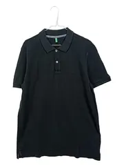 Vorschaubild 1 von Herren Poloshirt Kurzarm Schwarz Gr. L 100% Baumwolle