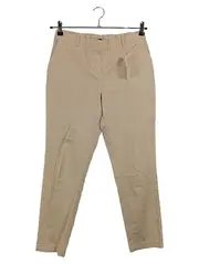 Vorschaubild 1 von Damen Stoffhose Chino Beige Gr. 38 Lyocell Baumwolle