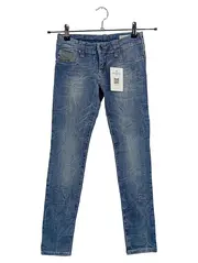 Vorschaubild 1 von Kinder Jeans Destroyed Look Gr. 140 10Y Blau Denim Skinny