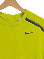 Vorschaubild 2 von Herren Sport T-Shirt Gr. 50/L Gelb Dri-Fit Laufshirt Fitness Gym Kurzarm