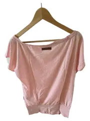 Vorschaubild 2 von Damen T-Shirt Rosa Gr. M Anker-Muster Maritim Baumwolle