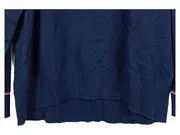 Vorschaubild 3 von Damen Pullover Gr. M Blau Rot Streifen Baumwolle Langarm