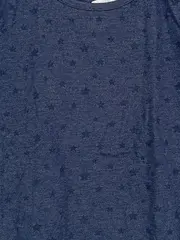 Vorschaubild 3 von Kinder T-Shirt Sterne Kurzarm Blau Gr. 146 152 Baumwolle Freizeit