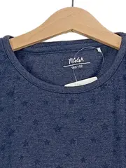 Vorschaubild 2 von Kinder T-Shirt Sterne Kurzarm Blau Gr. 146 152 Baumwolle Freizeit