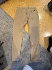 Vorschaubild 2 von Herren Chino Stoffhose Beige Gr. W34/L32 Baumwolle