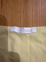 Vorschaubild 2 von Damen Top Tanktop Gelb Gr. S Basic Stretch Ärmellos