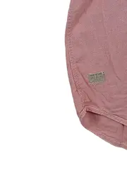 Vorschaubild 5 von Herren Kurzarm Hemd Rosa Gr. L Baumwolle Casual Button-Down