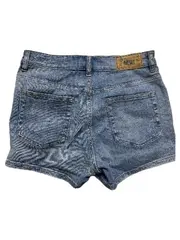 Vorschaubild 2 von Damen Jeans Shorts W28 Blau Denim High Waist Kurze Hose NEU