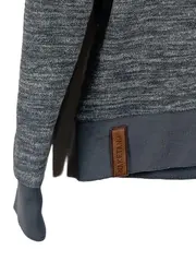 Vorschaubild 4 von Herren Pullover Gr. L Grau Meliert Schalkragen Casual