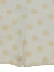 Vorschaubild 4 von Mädchen Festliches Top Bluse Gr. 116 Beige Punkte Seide