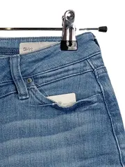 Vorschaubild 3 von Damen Jeansrock Gr. 26 Blau Minirock Casual