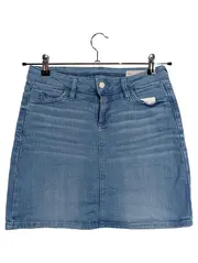 Vorschaubild 1 von Damen Jeansrock Gr. 26 Blau Minirock Casual