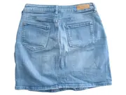 Vorschaubild 6 von Damen Jeansrock Gr. 26 Blau Minirock Casual