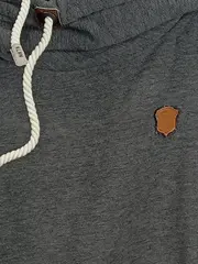 Vorschaubild 6 von Kapuzenpullover Hoodie Damen Gr. M Grau Meliert Casual Baumwolle