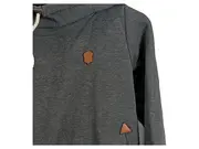 Vorschaubild 4 von Kapuzenpullover Hoodie Damen Gr. M Grau Meliert Casual Baumwolle