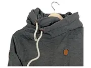 Vorschaubild 3 von Kapuzenpullover Hoodie Damen Gr. M Grau Meliert Casual Baumwolle